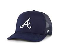 47 MLB Trucker-Mütze, verstellbar, Schaumstoff-Mesh, Atlanta Braves, Einheitsgre