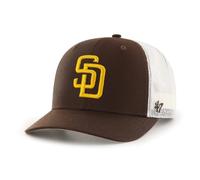 '47 MLB Trucker Snapback Verstellbare M tze f r Erwachsene, Einheitsgr e, San Diego Padres, San Diego Padres, Braun