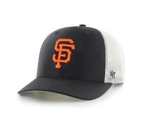 '47 MLB Trucker Snapback Verstellbare M tze f r Erwachsene, Einheitsgr e, San Francisco Giants, Schwarz
