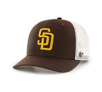 47 MLB Trucker Snapback verstellbare Mütze für Erwachsene, Einheitsgröße, San Diego Padres - Braun, Einheitsgre