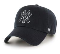 47 MLB Unisex-Erwachsene Alternative Color Clean Up verstellbare Mutze Einheitsgrosse (US Alpha Einheitsgrosse New York Yankees Schwarz/Weiss-Umri