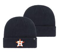 '47 MLB Unisex-Erwachsene Primary Logo Cuffed Knit Primary Logo Team Color Beanie-M tze f r kaltes Wetter, Einheitsgr e (Houston Astros Navy)