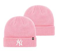 47 MLB Unisex-Erwachsene Primary Logo Cuffed Knit Primary Logo Team Color Beanie-Mutze fur kaltes Wetter, Einheitsgr sse (US Alpha One Size New Yo