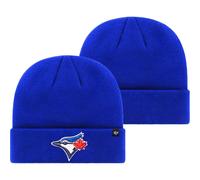 '47 MLB Unisex-Erwachsene Primary Logo Cuffed Knit Primary Logo Team Color Beanie-Mutze fur kaltes Wetter, Einheitsgr sse (Toronto Blue Jays Blau)