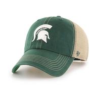 47 NCAA Trawler Mesh Clean Up verstellbare M tze, Einheitsgr e f r Erwachsene, Michigan State Spartans, Gr n