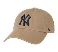 '47 New York Yankees MLB Clean Up Beige Adjustable Cap Brand