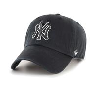 47 New York Yankees MLB Clean Up Schwarz Verstellbare Cap One-Size