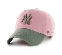 '47 New York Yankees MLB Clean Up Two Tone Rosa Grün Verstellbare Cap One-Size