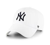 47 New York Yankees MLB Clean Up White Adjustable Cap - One-Size