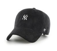 '47 New York Yankees MLB Cord Base Runner Clean Up Cap Schwarz - One-Size
