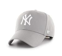 47 Brand Verstellbare Snapback-Kappe MLB Basic New York Yankees Grau Einheitsgröße