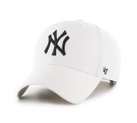 47 Brand Snapback-Cap New York Yankees Raised Basic MVP Weiß Verstellbar Einheitsgröße Herren