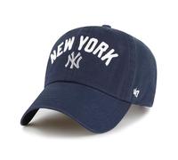 47 Brand Baseballcap New York Yankees MLB Script Clean Up Marineblau Verstellbar One-Size