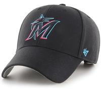 47 New York Yankees Snapback Cap MVP MLB, Miami Marlins - Schwarz, Einheitsgröße