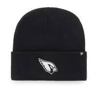'47 NFL Arizona Cardinals Unisex Cuff Knit, Beanie, Team Logo, Farbe Schwarz
