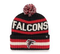 '47 NFL Atlanta Falcons Unisex Bering Bobble Winter Hat, Team Logo, Farbe Schwarz
