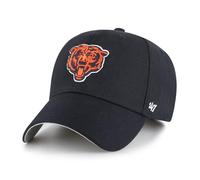 '47 NFL Chicago Bears MVP Unisex-Baseballkappe, Verstellbarer Klettverschluss, Einheitsgröße, Team Logo, Farbe Navy Blau