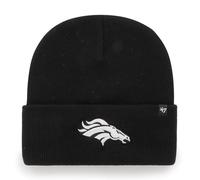 '47 NFL Denver Broncos Unisex Cuff Knit, Beanie, Team Logo, Farbe Schwarz