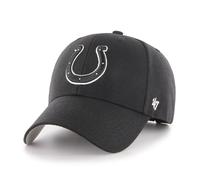 '47 NFL Indianapolis Colts MVP Unisex-Baseballkappe, Verstellbarer Klettverschluss, Einheitsgröße, Team Logo, Farbe Schwarz