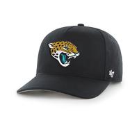 '47 NFL Jacksonville Jaguars Hitch RF Unisex Baseball Cap, Adjustable Snapback Strap, Team Logo, Colour Black