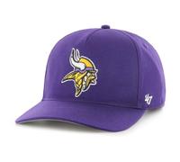 '47 NFL Minnesota Vikings Hitch RF Unisex Baseball Cap, Adjustable Snapback Strap, Team Logo, Colour Purple
