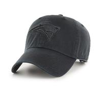 '47 NFL New England Patriots Clean Up Unisex-Baseballkappe, Verstellbarer Riemenverschluss, Einheitsgröße, Team Logo, Farbe Schwarz