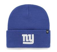 '47 NFL New York Giants Unisex Cuff Knit, Beanie, Team Logo, Farbe Royal Blau