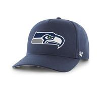 '47 NFL Seattle Seahawks Hitch RF Unisex Baseball Cap, Adjustable Snapback Strap, Team Logo, Colour Navy Blue