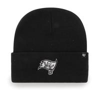 '47 NFL Tampa Bay Buccaneers Unisex Cuff Knit, Beanie, Team Logo, Farbe Schwarz