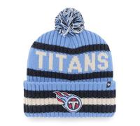 '47 NFL Tennessee Titans Unisex Bering Bobble Winter Hat, Team Logo, Farbe Blau