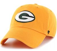 47 NFL Unisex-Erwachsene Alternate Clean Up Primary Logo verstellbare Mütze Cap Einheitsgröße, Green Bay Packers, Gelb, Einheitsgre