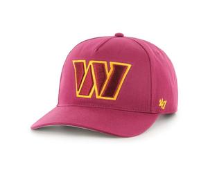 47 NFL Washington Commanders Hitch RF Unisex Baseball Cap, Adjustable Snapback Strap, Team Logo, Colour Cardinal Red