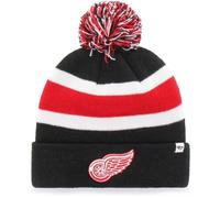 47 NHL DETROIT RED WINGS BREAKAWAY CUFF KNIT Wintermütze, schwarz, größe UNI OS
