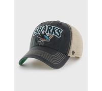 47 Brand Trucker Cap Tuscaloosa San Jose Sharks Vintage Clean Up Schwarz One Size
