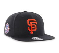 47 Unisex Kappe MLB San Francisco Giants Sure Shot Captain Baseball Cap, Schwarz (Black), Einheitsgröße