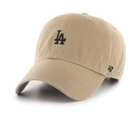 47 Brand Basecap Base Runner – Clean Up verstellbar – Los Angeles Dodgers – Beige – Einheitsgröße