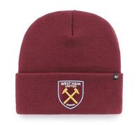 '47 West Ham United FC EPL Prize Fight Cuff Knit Weinrot Beanie-Mütze One-Size