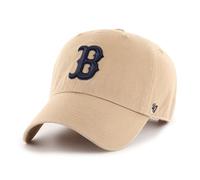 47Brand Erwachsene Kappe MLB Boston Sox Clean Up, Brown, Einheitsgröße