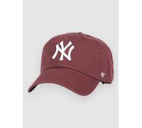 47 Brand Kappe MLB New York Yankees Clean Up B-RGW17GWS-KM Unisex Einheitsgröße Maroon