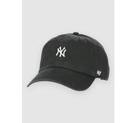 47 Brand Kappe Base Runner Clean Up – New York Yankees – Schwarz – Herren – Größe T.U.