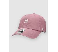 47Brand MLB NY Yankees Base Runner '47 Clean Up Cap mauve Damen Gr. Uni