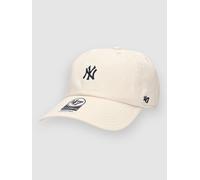 47 Brand Kappe Base Runner MLB New York Yankees Clean Up verstellbar Natural Uni
