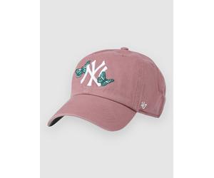 47Brand MLB NY Yankees Icon Alt '47 Clean Up Cap mauve Damen Gr. Uni