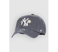 '47 Brand MLB Clean Up Icon Daisy Strapback Cap New York Yankees Vintage Navy