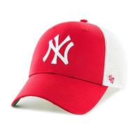 47Brand Unisex Kasket Mlb New York Yankees Branson Mvp Cap with a visor, Rot, 31 EU