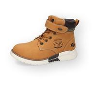 Dockers by Gerli Schnürstiefel für Jungen für Kinder, gelb, Gr. 34 EU