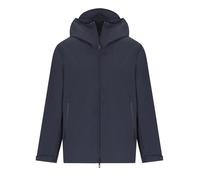 48 EMPORIO ARMANI TRAVEL ESSENTIAL MARINEBLAUE KAPUZENJACKE