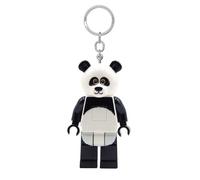 LEGO Minifiguren Schlüsselanhänger Licht - Panda Guy - 7,6 cm große Figur (KE195H)