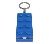 Euromic LEGO® Minifigurines™ Keychain Light 2x4 Brick Blue
