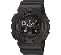4971850443865 CASIO Casio Armbanduhr GA-100-1A1ER (B x H) 51.20 mm x 55 mm Schwarz Gehäusematerial=Kunstharz Material (Armband)=Kunstharz
